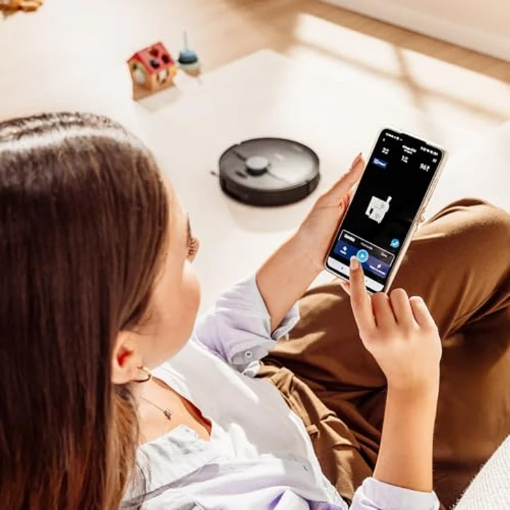 Cecotec Conga X70, Saug- und Wischroboter mit Selbstentleerungsstation, 15000Pa Saugkraft, 4-in-1-Basis, Smartphone-Steuerung und 240 Minuten Akkulaufzeit – Bild 13