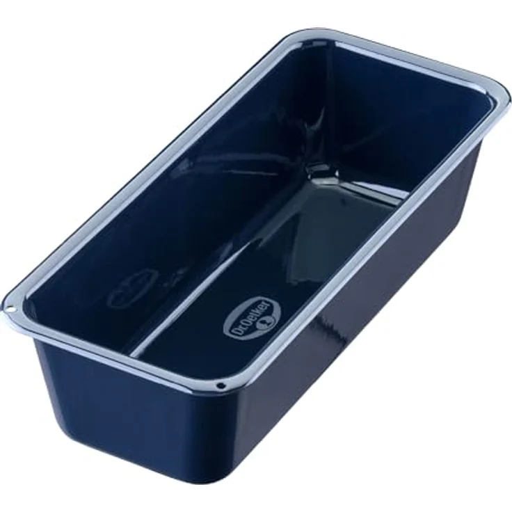 Dr. Oetker Kastenform 25 cm, robuste Brotbackform, Kuchenform für saftige Kuchen und deftige Brote, Serie Back-Liebe le, Menge: 1 Stück – Bild 2