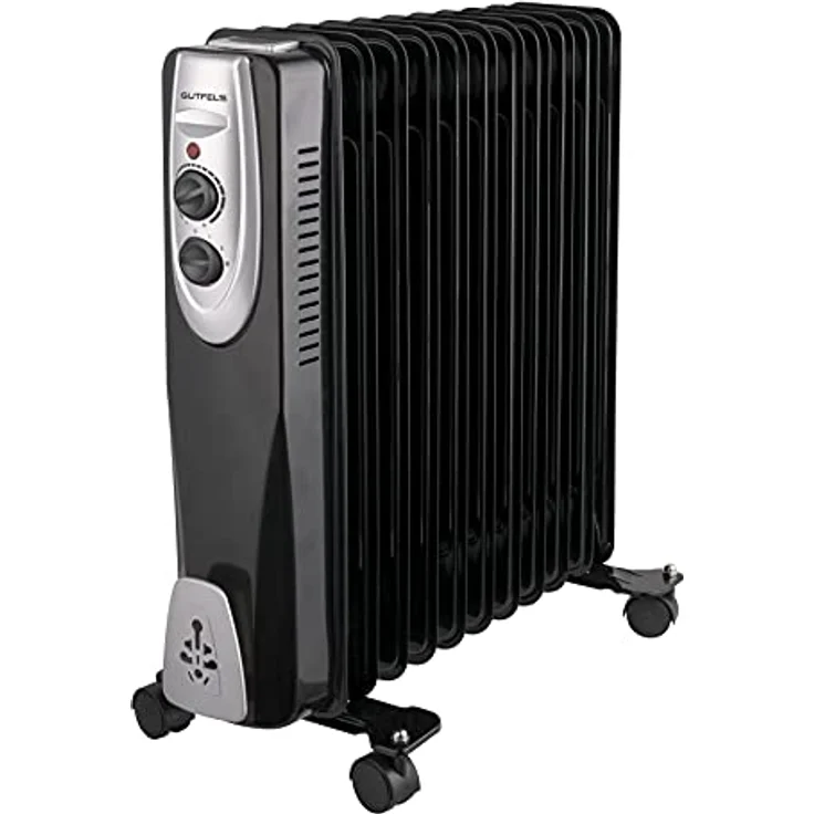 Gutfels HR 32011 sw Radiator, 2500 Watt, schwarz, Radiator – Bild 2