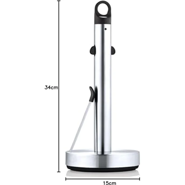 Blomus Küchenrollenhalter, Edelstahl Matt, 15 x 15 x 34 cm – Bild 5
