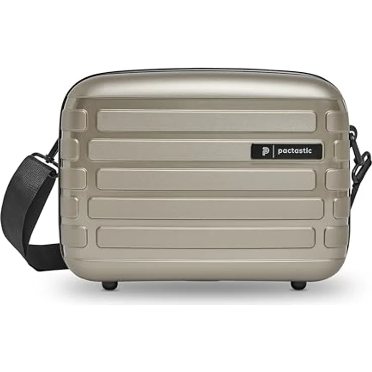 Pactastic Hartschalen Handgepäck Kosmetik-Koffer | Stabiles Beauty-Case mit Aufsteckfunktion | 34 x 17 x 27 cm aus Polypropylen (Collection 04) – Bild 1
