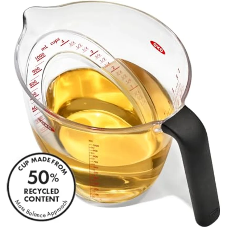 OXO Good Grips Abgewinkelter Messbecher 1 Liter, EU Version – Bild 3