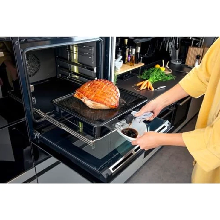 Zenker Universalbräter SRT, Bratpfanne mit patentierter Bratensaft-Funktion, 39 x 33 cm, 3 l, emaillierte Oberfläche – Bild 12