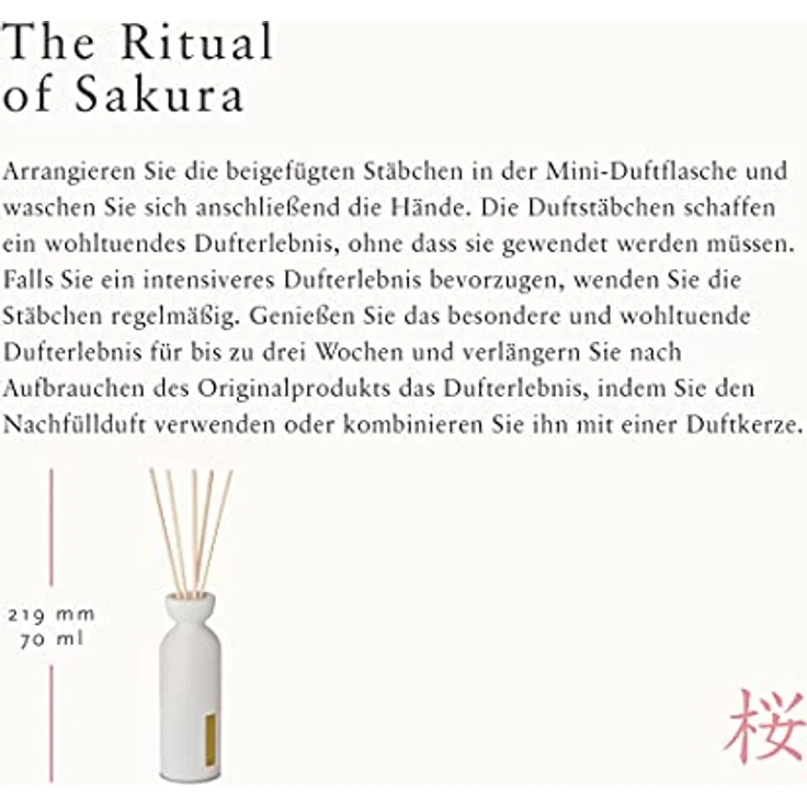 RITUALS The of Sakura Mini-Duftstäbchen, 70 ml – Bild 3