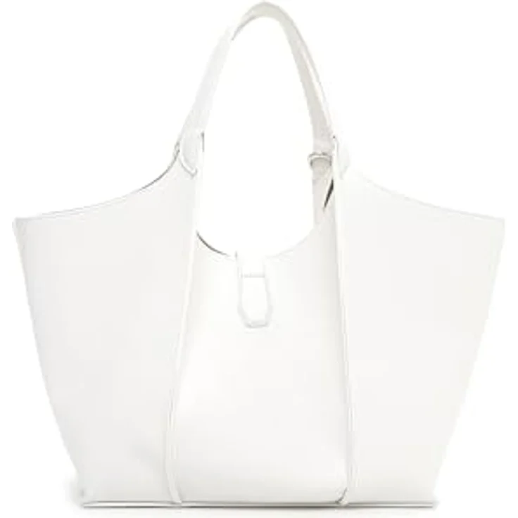 Suri Frey SFY Daggy Shopper Tasche S, 37 cm, weiß, 100% Polyurethan – Bild 4