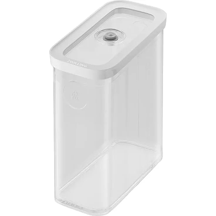 ZWILLING Fresh & Save Cube 3M, transparente Vorratsdose mit Vakuumfunktion und NFC-Etiketten, 2,9l