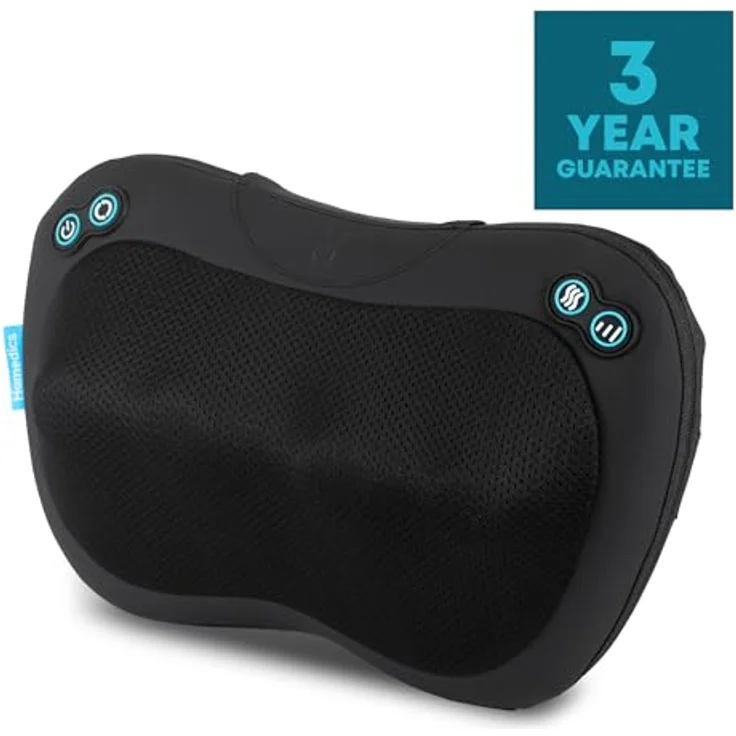 HoMedics Everybody Shiatsu Massagekissen mit Wärme – Tiefengewebs-Massagegerät für Nacken, Schultern und Rücken mit 4 rotierenden Köpfen, 2 Richtungen & Wärmefunktion – Bild 2