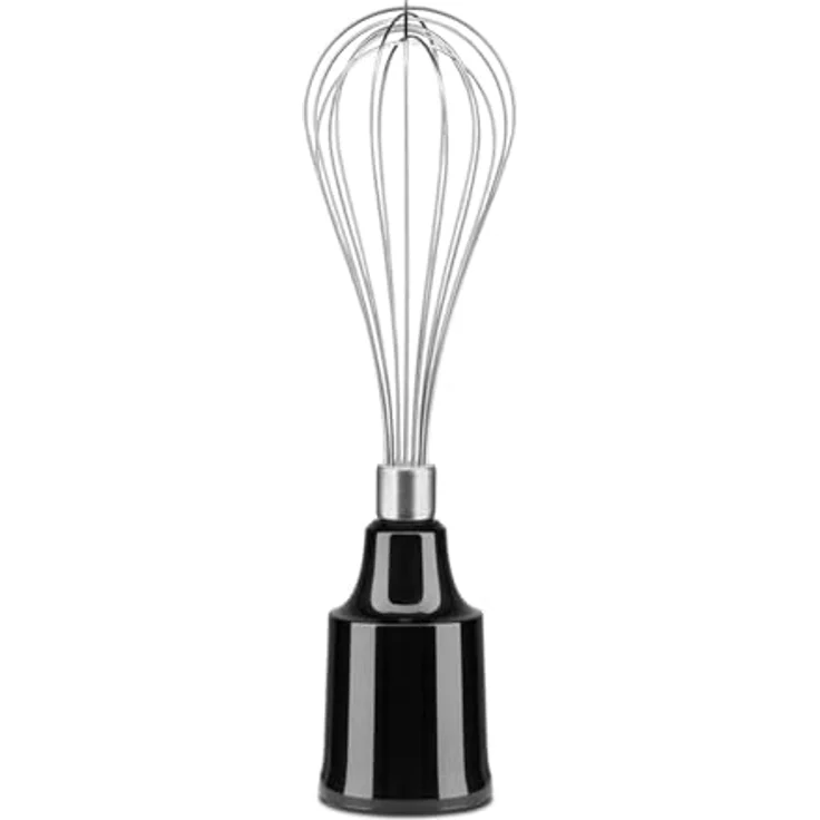 KitchenAid 5KHBV83EOB Stabmixer 2021, 180W, 1L Mixerkrug, inkl. Zerkleinerer, Schneebesenaufsatz, onyx schwarz – Bild 5