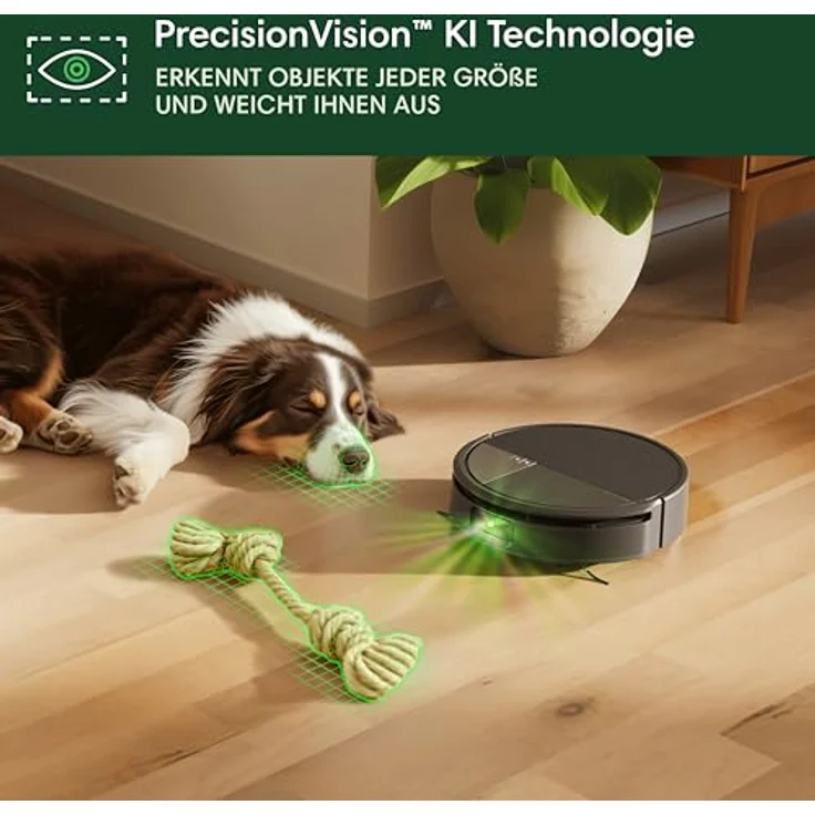 iRobot Roomba Max 705 Combo Vac, Staubsauger-Roboter mit AutoEmpty™ Dock, PerfectEdge-Technologie und 175x Saugkraft, Schwarz – Bild 7