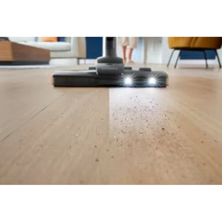 Philips Bodenstaubsauger XD6142/12 6000 Serie, Tierfreund mit Mini-Pet-Düse, 900 W, HEPA-Allergiefilter, TriActive+ LED-Düse, 4 l, Tiefschwarz glänzend – Bild 3