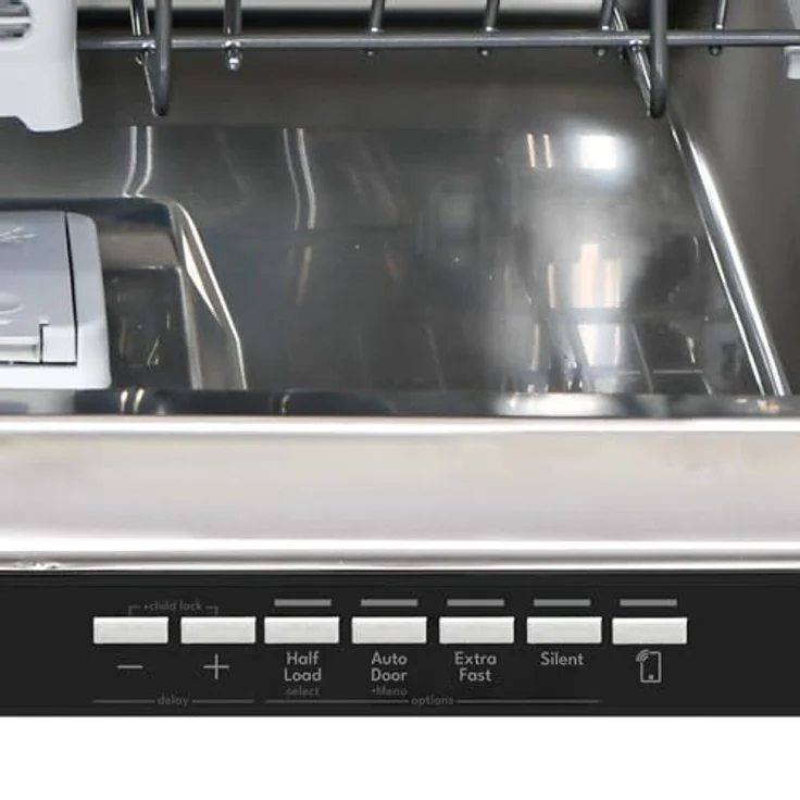 MOCTOR DWV70014A Geschirrspüler vollintegrierbar, 14 Gedecke, Wifi, Aquastop, Edelstahl, 42 dB – Bild 6