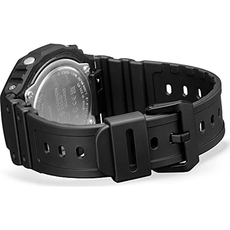 Casio G-SHOCK GA-B2100BBR-1AER, Analog-Digitaluhr mit Bluetooth, Solarenergie, Schwarz-Rot, wasserdicht bis 20 bar – Bild 2