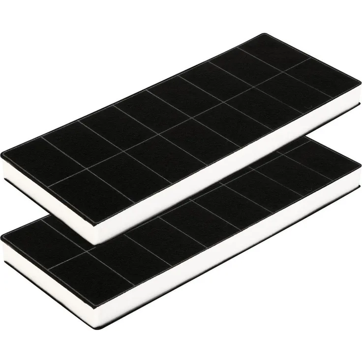 YELID 2x Aktivkohlefilter für Dunstabzugshauben, 420x165x30mm, kompatibel mit Bosch DHZ3406/DHZ3405, Siemens LZ34500/LZ34501, Neff Z5143X0, Constructa CD53030, Küppersbusch 537411