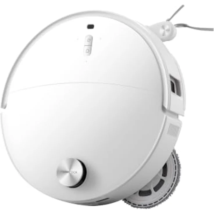Roborock Qrevo Edge 2 Pro, Beutelloser Staubsauger-Roboter mit HyperForce-Saugleistung 25.000 Pa, 3 Rad-System, Weiß, Ultradünn, preziSense LiDAR-Navigation – Bild 5