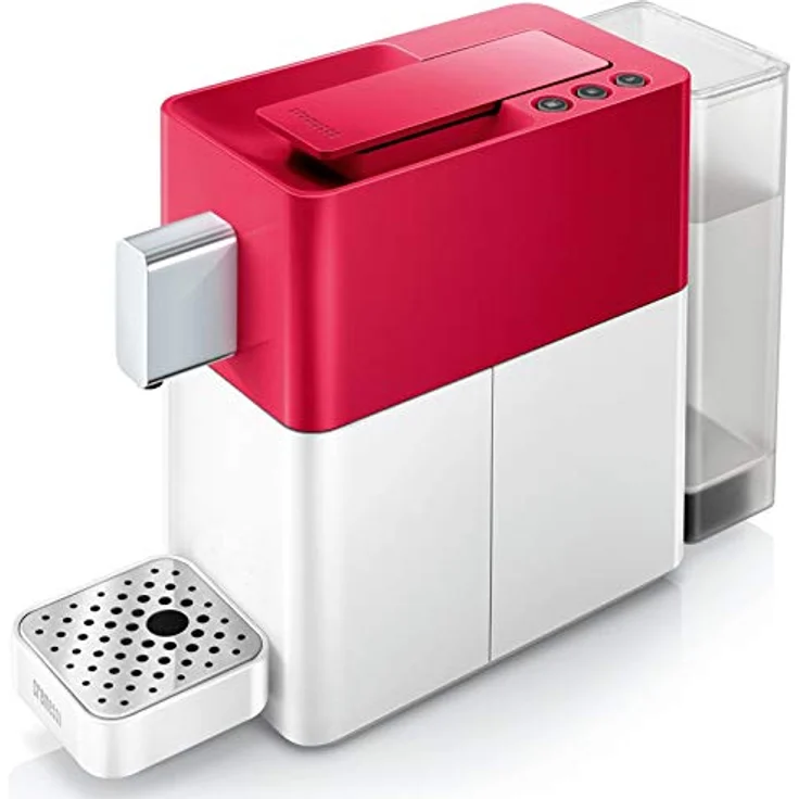 Cremesso Kapselmaschine Easy Heart Red-Shell White – Bild 6