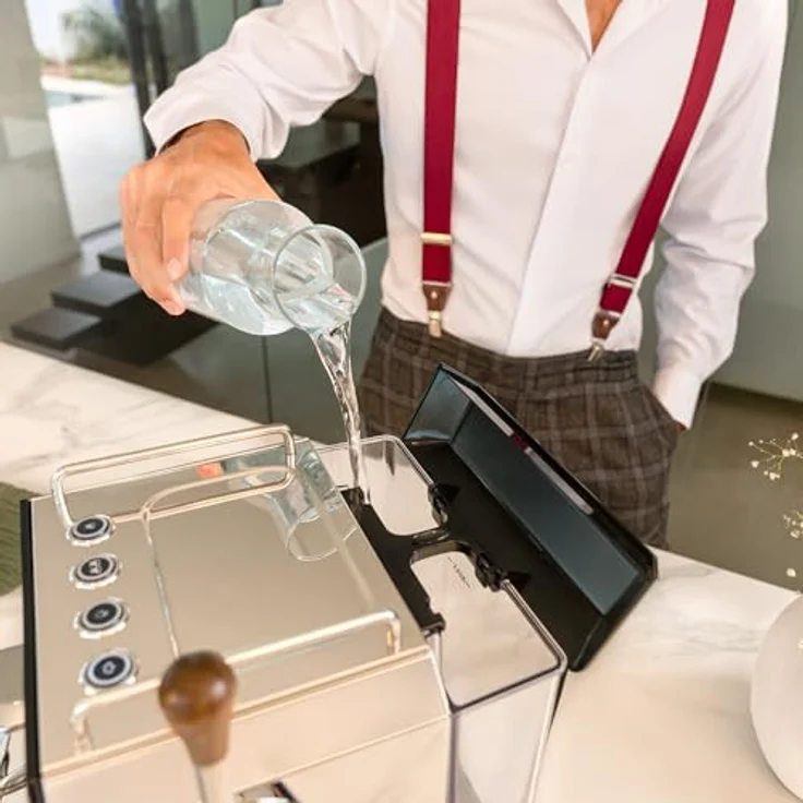Cecotec Baristeo Intima, Siebträgermaschine mit 1850 Watt und 15 Bar Pumpdruck, Silber – Bild 10