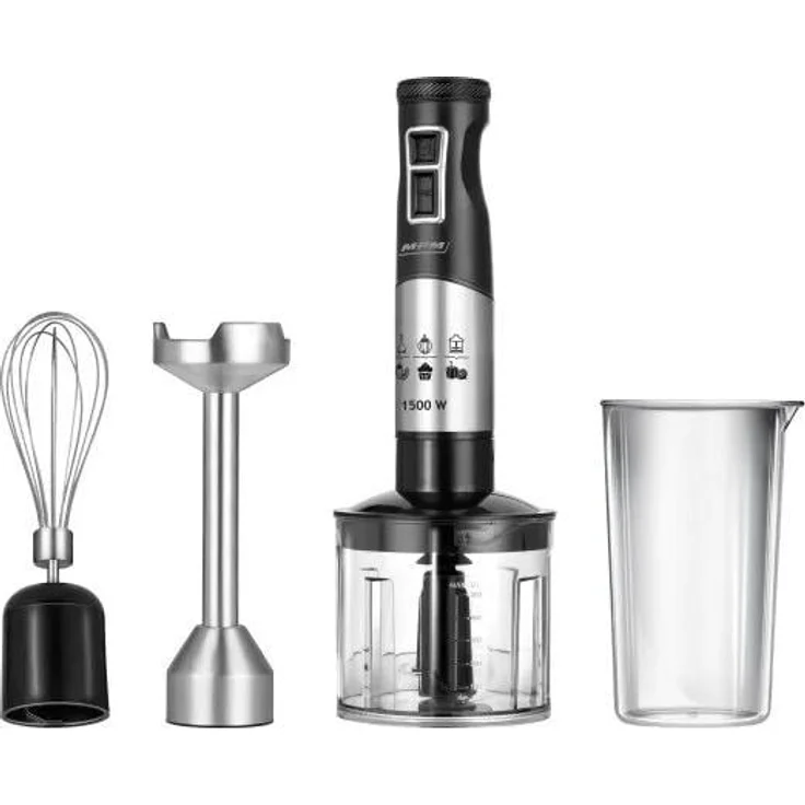 MPM Hand blender MBL-34M, Stabmixer, Schwarz – Bild 1