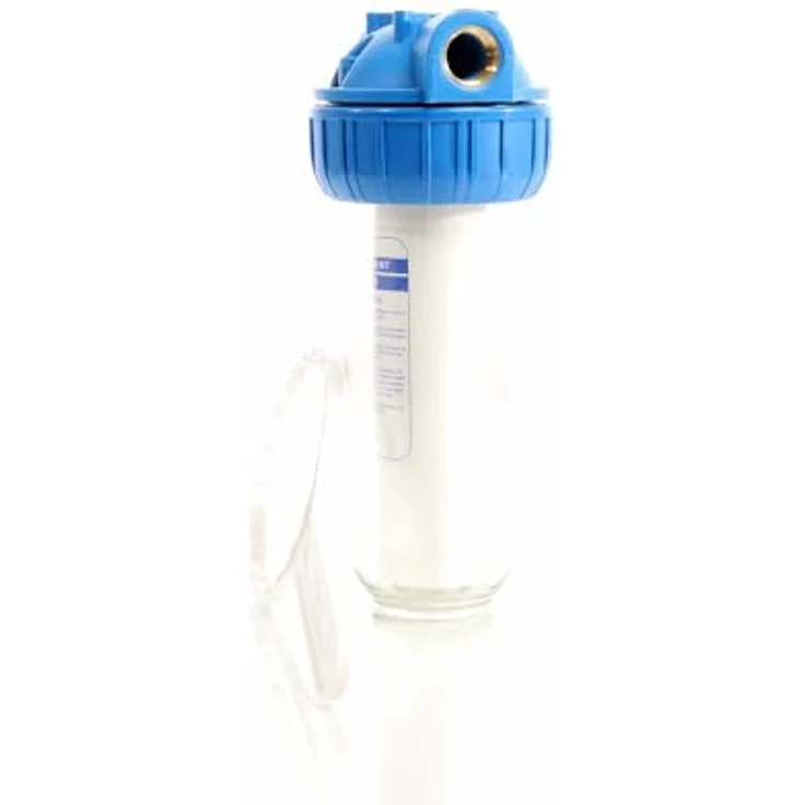 Naturewater NW-BR10B-S, 1 Stufen Wasserfilter mit 5 µ Sedimentfilter, ¾ Zoll Anschluss, Wandhalterung und Filterschlüssel – Bild 9