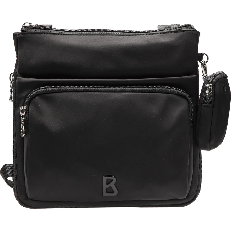 BOGNER Umhängetasche Verbier-Play Serena, Nylon, erweiterbar, abnehmbares Etui, Schwarz – Bild 1
