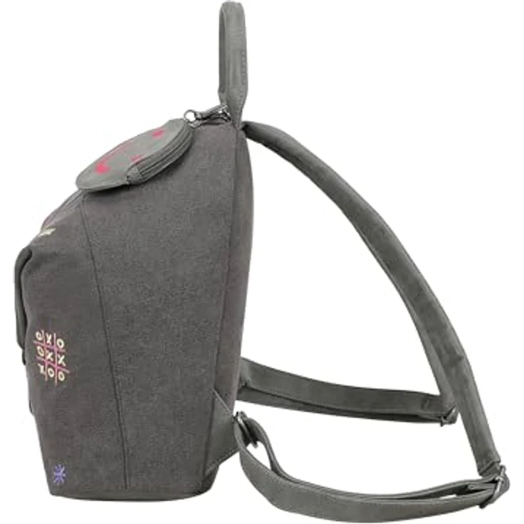 Fritzi aus Preußen Marit Limited City Rucksack, grau, 31 cm x 13 cm x 26 cm, 100% Polyester – Bild 5