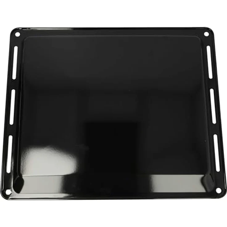 VHBW Backblech kompatibel mit Privileg PCCI 5-Serie, 44,5 x 37,5 x 2,5 cm, Antihaftbeschichtet, Emailliert, Schwarz – Bild 2