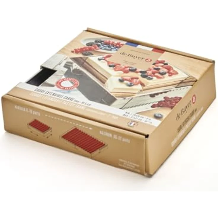 De Buyer Patisserie Rahmen Edels. einst 20-37 cm quadrat. Backformen & Bleche – Bild 4