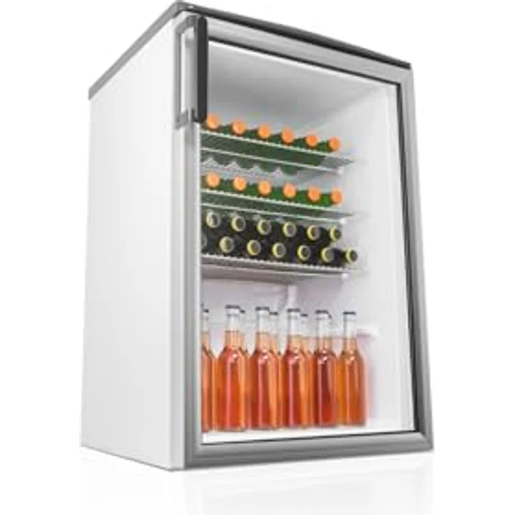 Beko Getränkekühlschrank ADN 140W_BP, 123 Liter mit LED-Beleuchtung und automatischer Abtauung, Weiß – Bild 3