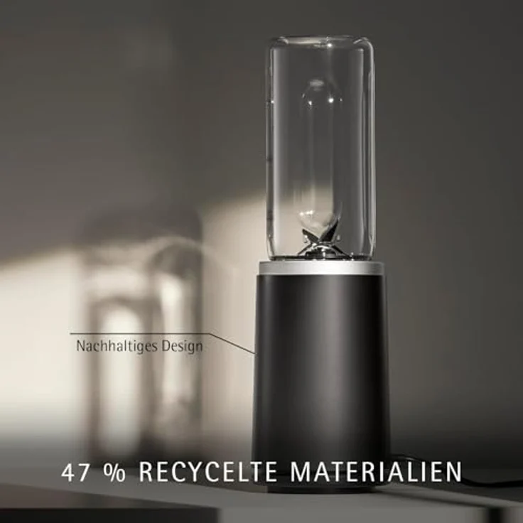 WMF Mix & Go Touch, Tragbarer Smoothie Maker mit 500W, To-Go Flasche aus recycelten Materialien – Bild 5
