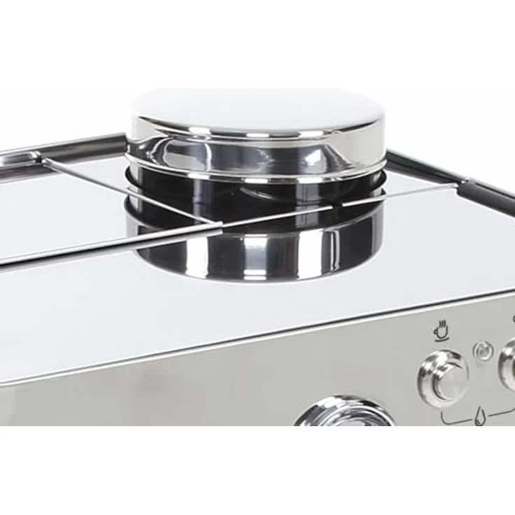 Lelit Anita PL042EMI semi-professionelle Kaffeemaschine mit integrierter Kaffeemühle und integriertem Mahlwerk, ideal für Espresso-Bezug, Cappuccino und Kaffee-Pads-Edelstahl-Gehäuse, rostfrei, 2.7 liters – Bild 3
