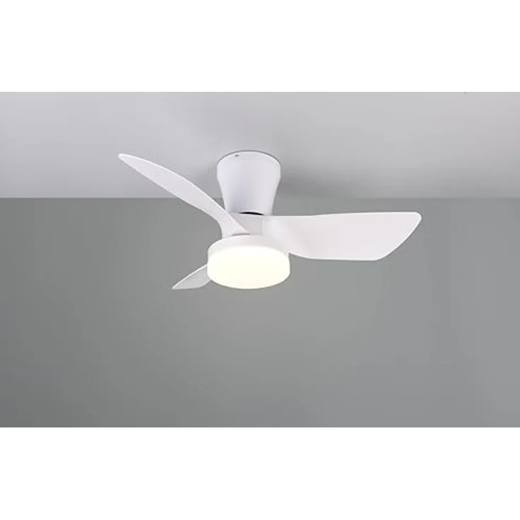 RL LIVE YOUR LIGHT Randers R64412131, LED Deckenventilator mit Beleuchtung in Weiß matt, 6 Geschwindigkeiten, Sommer- und Winterbetrieb, Fernbedienung, Dimmer, Timer, Nachtlicht, lichtfarben regelbar – Bild 2