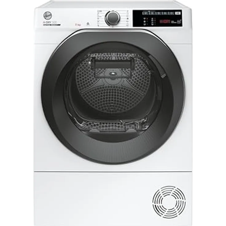 Hoover H-DRY500 NDEH11A2TCBEXS-S Wärmepumpentrockner 11 kg A++ / Smarte Bedienung/AquaVision/Symbolblende - Preisvergleich