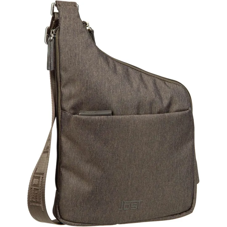 Jost Bergen Crossover Bag, Handtasche aus wasserabweisendem Polyester mit verstellbarem Schultergurt, Beige