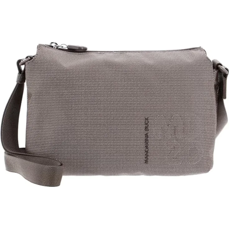 Mandarina Duck MD20 Pochette QMT32, legere Beuteltasche aus robustem Polyester, braun