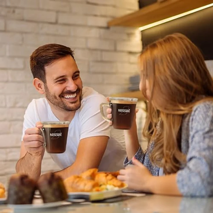 Nescafé Gold Original, löslicher Bohnenkaffee aus erlesenen Kaffeebohnen, koffeinhaltig, vollmundig und aromatisch, 1er Pack (1 x 100g) – Bild 5