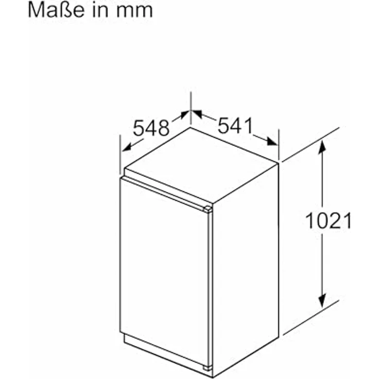 Neff KI2321SE0 Kühlschrank, Einbau, Energieklasse E – Bild 7