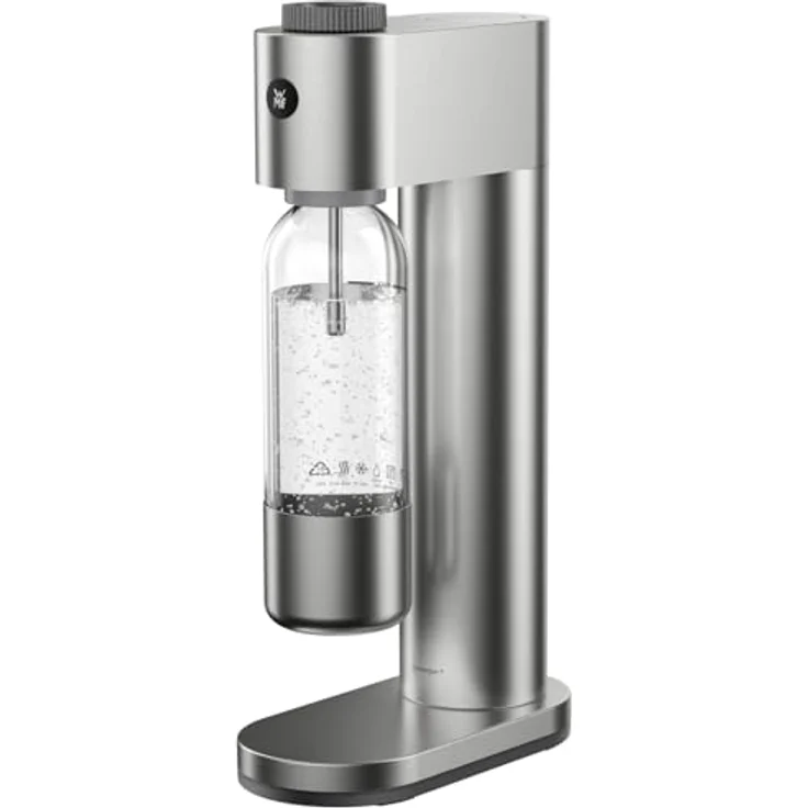 WMF Wassersprudler Element One, Edelstahlgehäuse, vollautomatisches Sprudeln, 3 Sprudelgrade – Bild 2