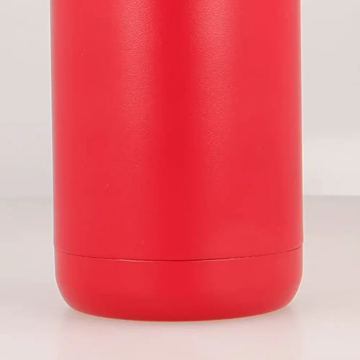 Quokka SOLID Thermosflasche aus Edelstahl mit Halterung, 510 ml, doppelwandige Vakuumisolierung, Cherry Red – Bild 4