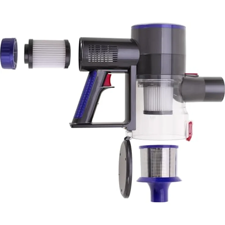 Adler Ad 7061 Pro Besenstaubsauger Silber, Handstaubsauger mit hoher Saugleistung – Bild 8