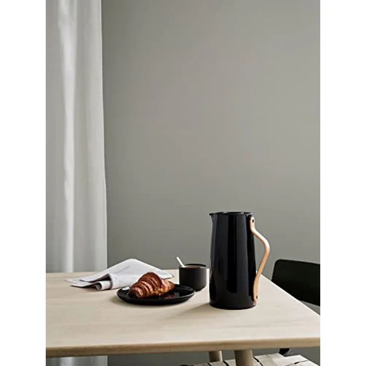 Stelton Emma Kaffee 1.2 L. -schwarz Isolierkanne, Kunststoff, 15.5 x 13 x 26 cm – Bild 4