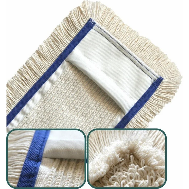 Arcora Wischmopp, Universal BW-Moppbezug, erhöhte Schmutz- und Wasseraufnahme, blau