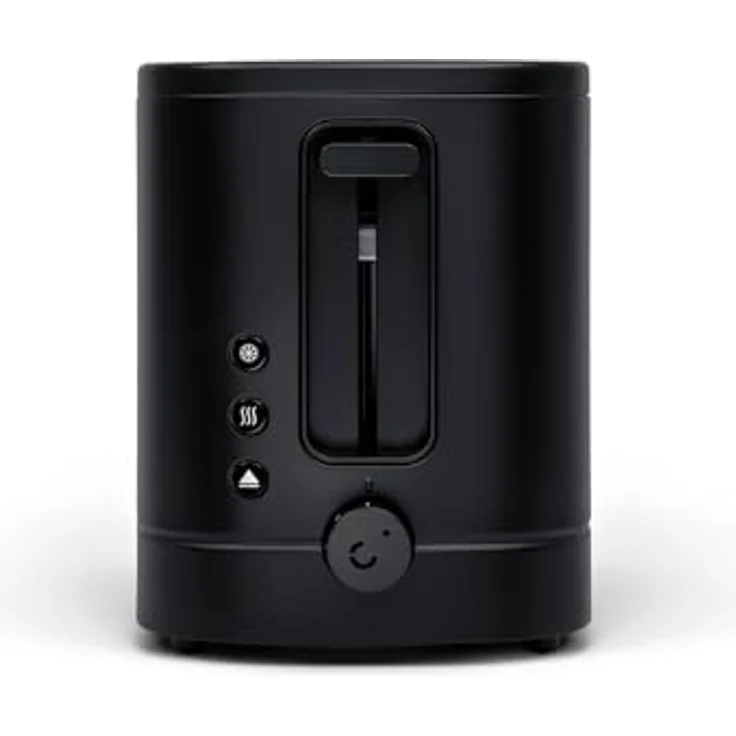 Dittert TO001B-00 Serie One Toaster, 800 W für 2 Scheiben, 7 Bräunungsstufen, Schwarz, versandkostenfrei – Bild 2