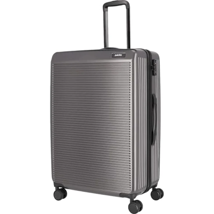 Paklite Sienna 4 Rollen Kofferset 3-teilig, (100 l, XL), robustes ABS, Zahlenschlösser, TSA Schloss – Bild 2