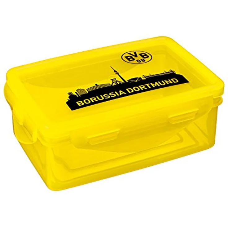 Borussia Dortmund BVB-Brotdose (2 Stück), Schwarz-gelb, 0 – Bild 2