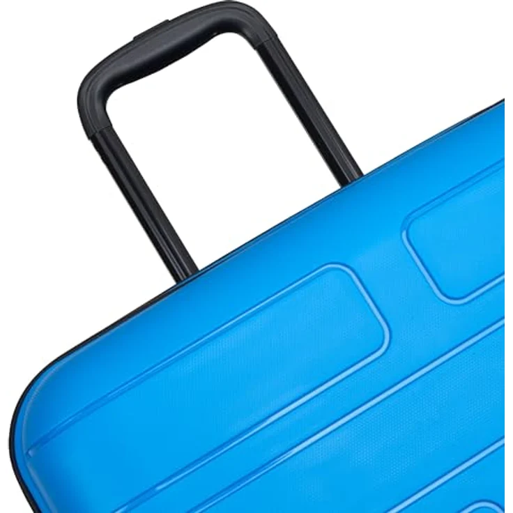 MODO by Roncato Supernova 2.0, 2-teiliges Kofferset mit 4 Rollen, 100% Polypropylen, blau, 45 cm x 26 cm x 66 cm – Bild 10
