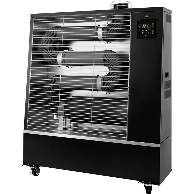 SHX OBH-16 Bauheizer, dieselbetriebene Strahlungsheizung mit 13 kW Leistung für Flächen bis 150 m², Braun