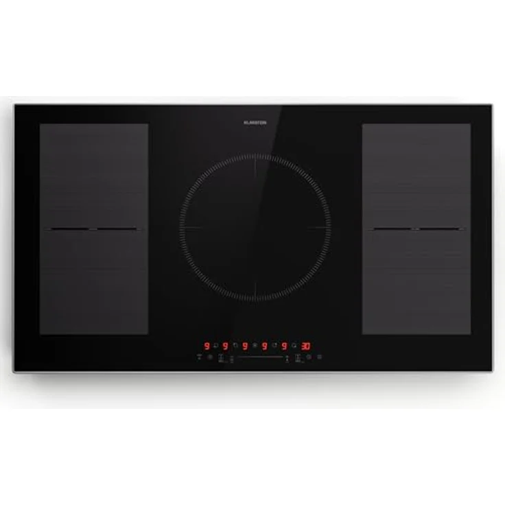 Klarstein Induktionskochfeld, Glaskeramik Kochfeld, 7000W mit ThermoBoost und VarioHeating, Touch-Display und Timer, Überhitzungsschutz – Bild 1