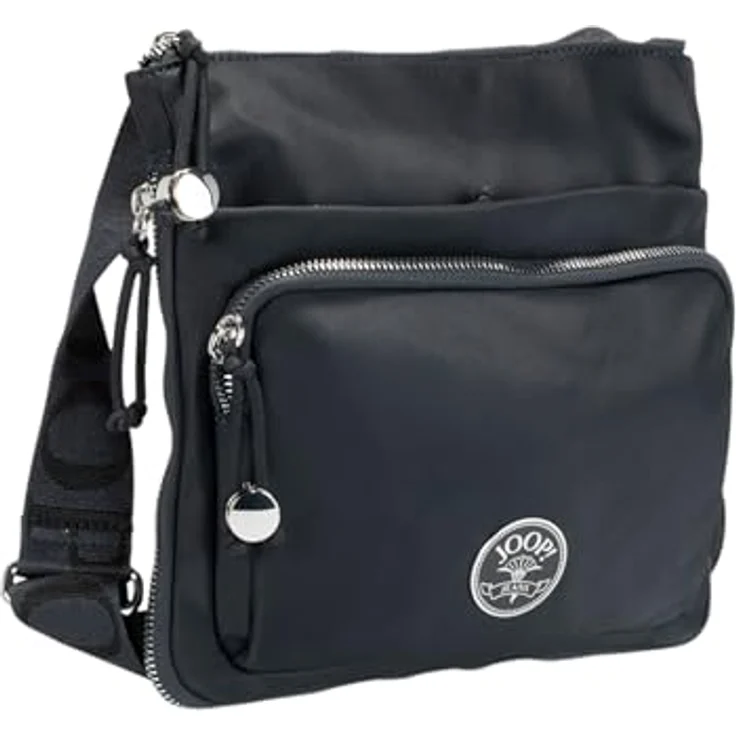Joop! Jeans Lietissimo 1.0 Lilou Umhängetasche, 25 cm, Dehnfalte, 100% Nylon, blau – Bild 2