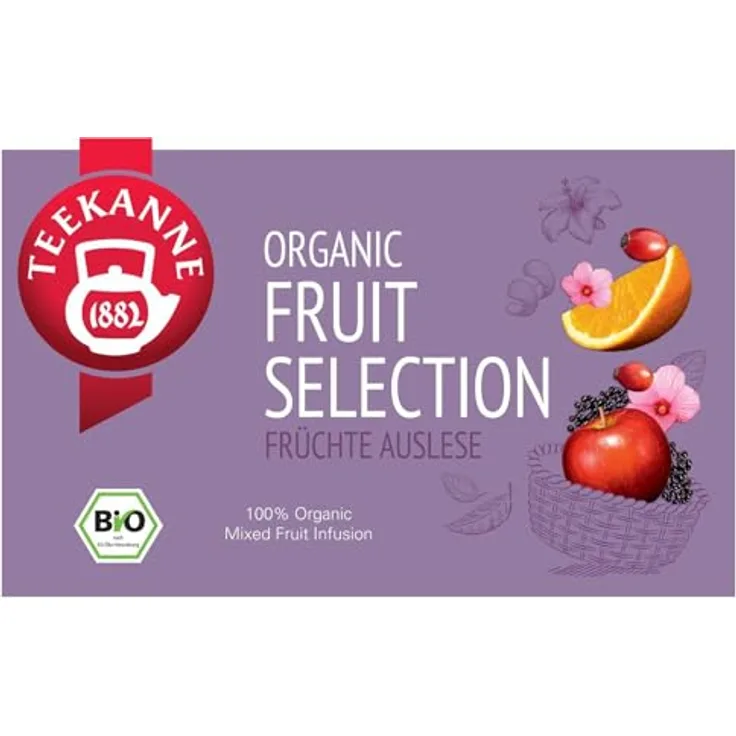 Teekanne Bio Organic Fruit Selection Früchtetee