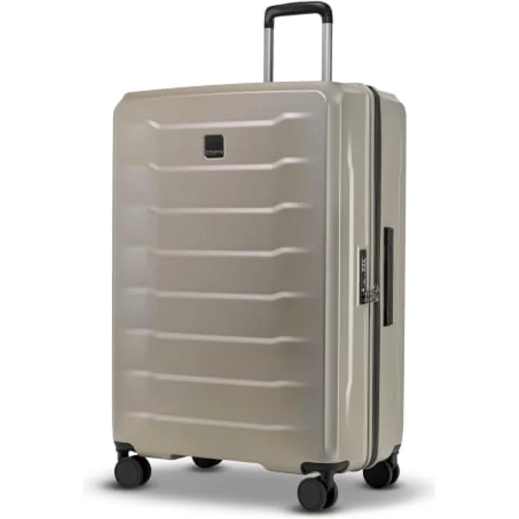 Stratic PHOENIX SL Trolley L (76 cm) erweiterbar, 4 Rollen, robustes Streifendesign – Bild 2