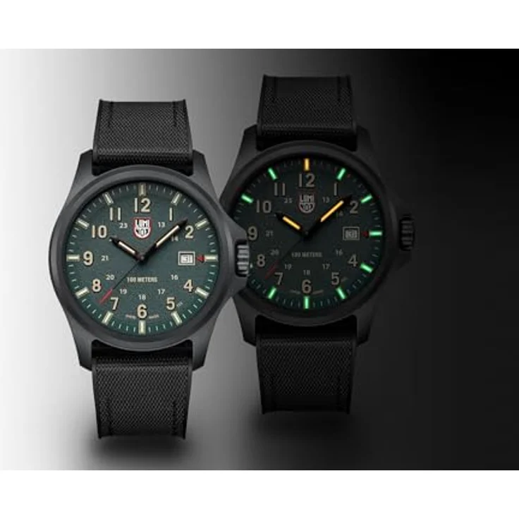 Luminox Damen Analog Quarz Uhr mit Gummi Armband XL.1961 – Bild 2